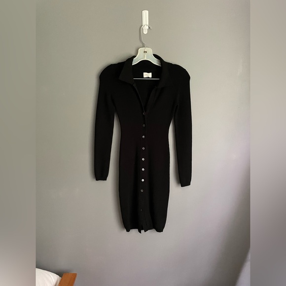 Aritzia Wilfred Cove Dress Black Size XS - Picture 3 of 7